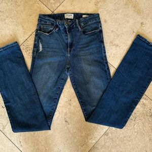 Frame bootleg jeans